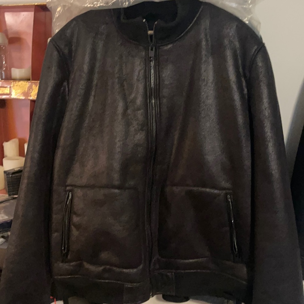 New Express Vegan Leather Jacket